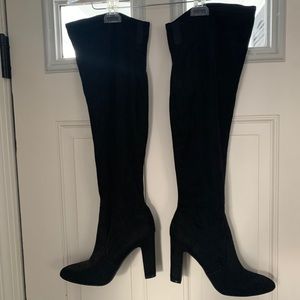 Unisa over the knee soft faux suede boot.